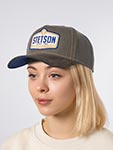 Бейсболка STETSON арт. 7741144 TRUCKER CAP WOOL PISTON (55)